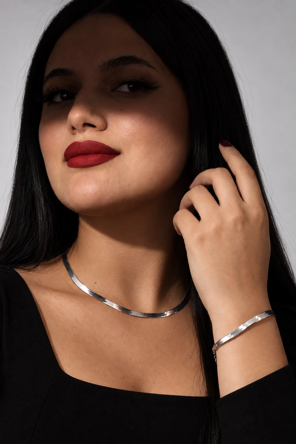 Snake Necklace & Bracelet Set · CB015